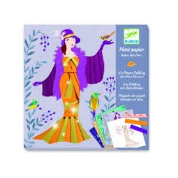 Robes arts déco - plissé papier - IkaIpaka Royan