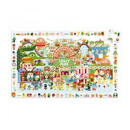 Puzzle observation crazy park - IkaIpaka Royan