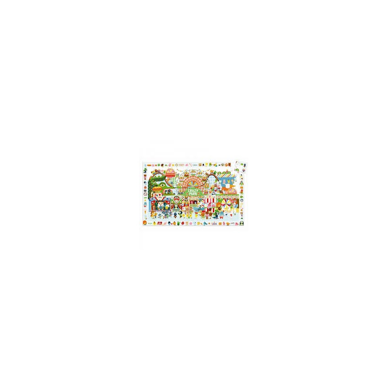 Puzzle observation crazy park - IkaIpaka Royan