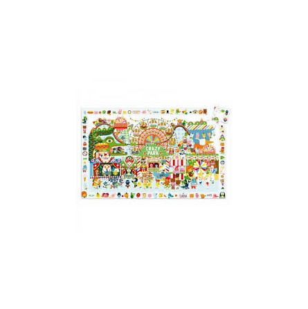 Puzzle observation crazy park - IkaIpaka Royan