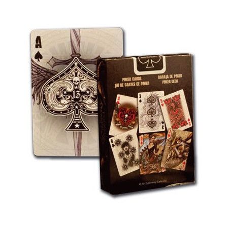 Cartes Bicycle Anne Stokes dark Hearts - IkaIpaka Royan