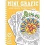Mini grafic coloriage mandala - IkaIpaka Royan