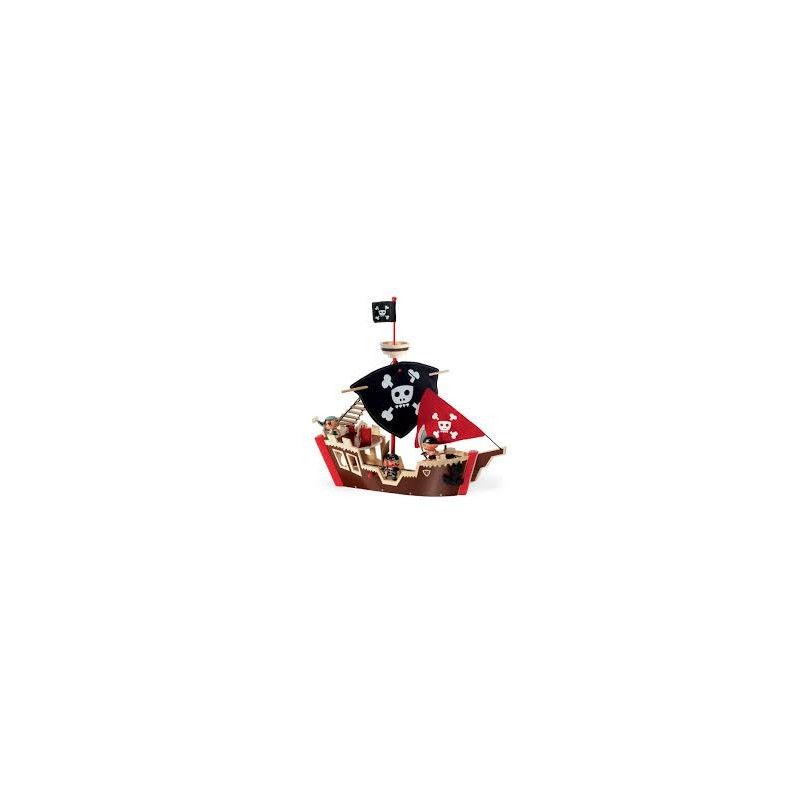Arty Toys Pirates Ze Pirat Boat Djeco Ikaipaka jeux & jouets