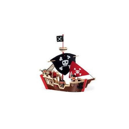 Arty Toys Pirates Ze Pirat Boat Djeco Ikaipaka jeux & jouets