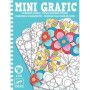 Mini grafic coloriages floraux Djeco Ikaipaka jeux & jouets