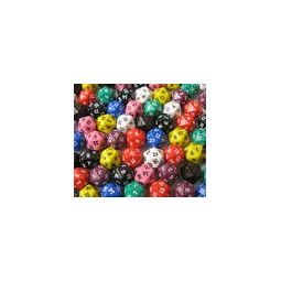 Dés multiface CHESSEX - D20 OPAQUE - IkaIpaka Royan