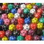 Dés multiface CHESSEX - D20 OPAQUE - IkaIpaka Royan
