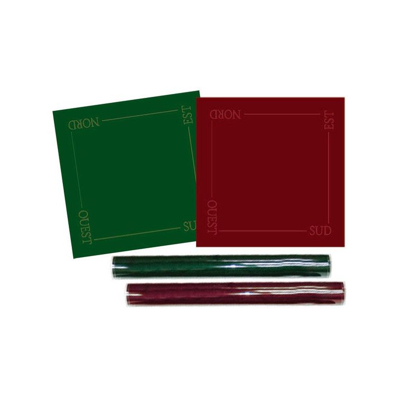 Tapis tarot supérieur tube vert 60*60 - IkaIpaka Royan