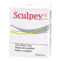 Sculpey pate à modeler blanc - IkaIpaka Royan
