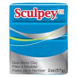 Sculpey pate à modeler turquoise - IkaIpaka Royan