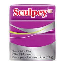 Sculpey pate à modeler fuchsia pearl - IkaIpaka Royan