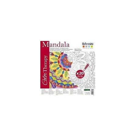 Grand mandala coloriage - IkaIpaka Royan
