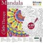 Grand mandala coloriage - IkaIpaka Royan