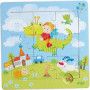 Puzzle-cadre en bois Les dragons - IkaIpaka Royan