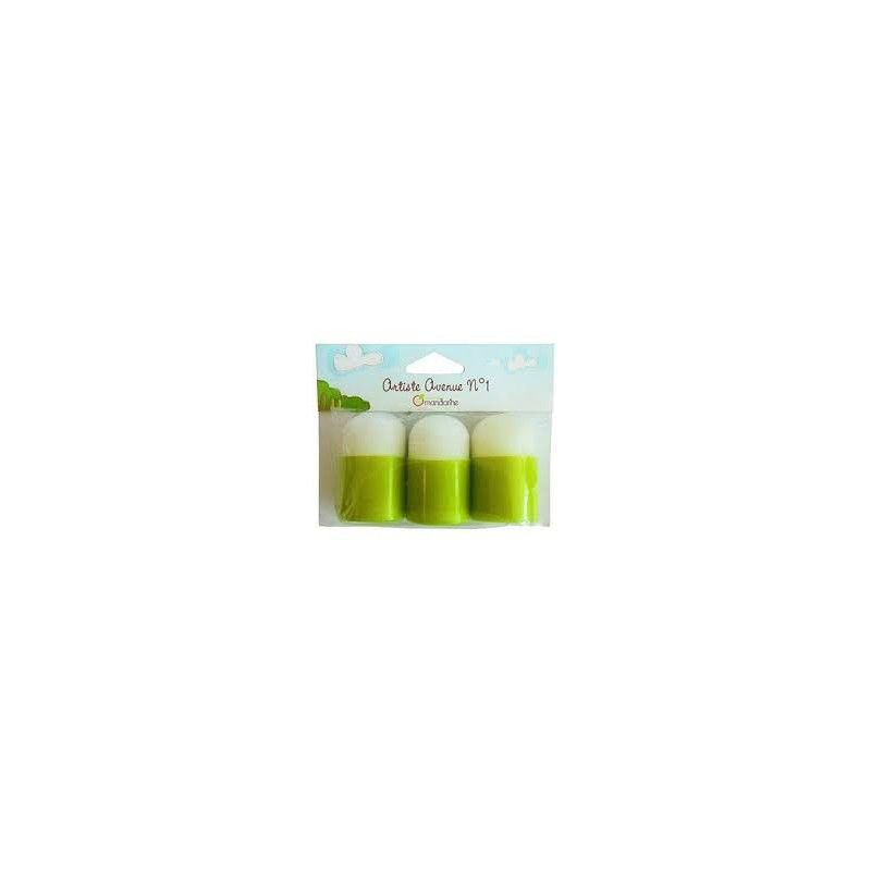 Set de 3 tampons mousse Avenue Mandarine Ikaipaka jeux & jouets