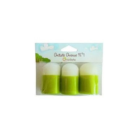 Set de 3 tampons mousse Avenue Mandarine Ikaipaka jeux & jouets