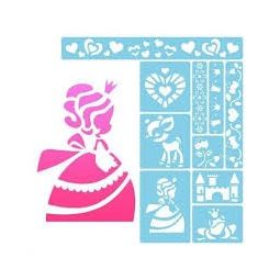 Mini Stencils, Princesses - IkaIpaka Royan