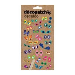Décalco regards rigolos Décopatch - IkaIpaka Royan