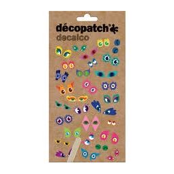 Décalco regards rigolos Décopatch - IkaIpaka Royan