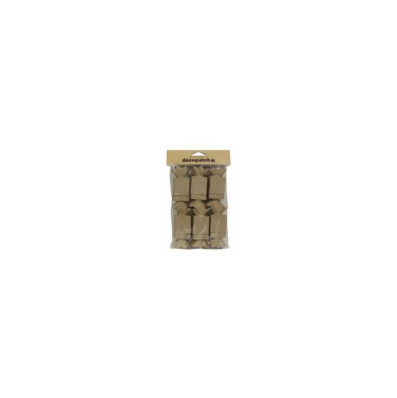 Set 6 boîtes dragées bonbons Décopatch - IkaIpaka Royan