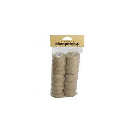Set 10 petites boîtes rondes Décopatch - IkaIpaka Royan