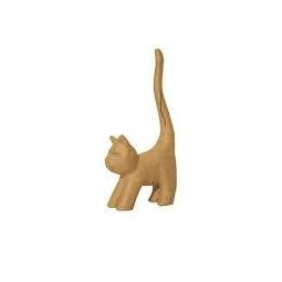 Chat naif avec longue queue 32cm Décopatch - IkaIpaka Royan