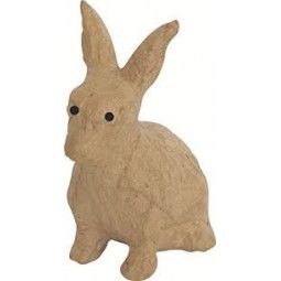 Lapin assis 18,5cm Décopatch - IkaIpaka Royan