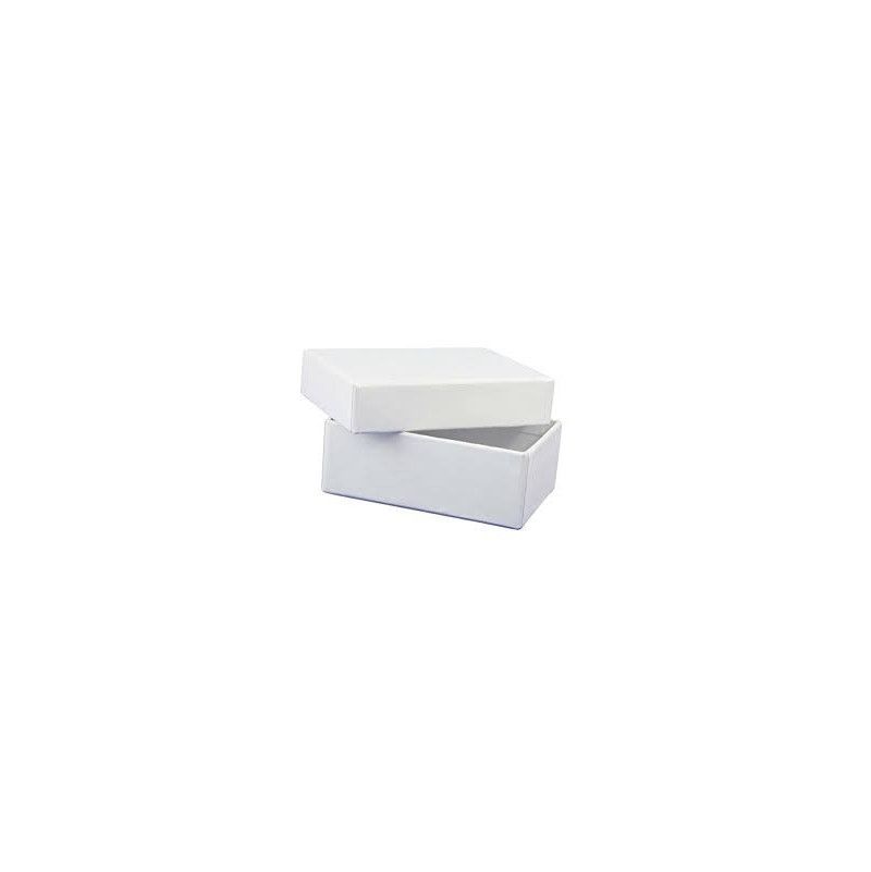 Boite petite à décorer en carton, 6,5x5x3cm  Ikaipaka jeux &
