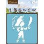 Set 6 Pochoirs Enfants, Pirates - IkaIpaka Royan