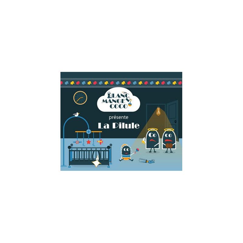 Blanc manger coco la pilule Blue Orange Ikaipaka jeux & jouets