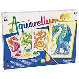 Aquarellum junior dragons Sentosphere Ikaipaka jeux & jouets