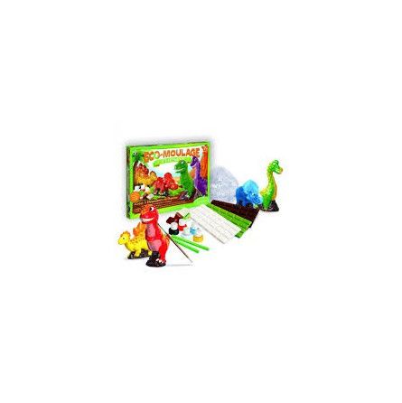 Eco moulage popsine les dinosaures - IkaIpaka Royan