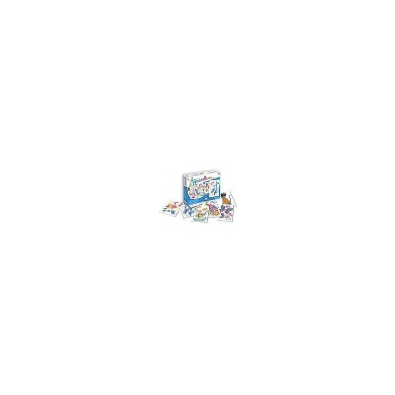 Aquarellum junior cartes postales animaux Sentosphere Ikaipaka