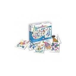 Aquarellum junior cartes postales animaux Sentosphere Ikaipaka