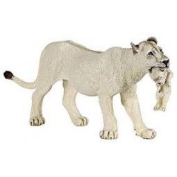 Lionne blanche avec lionceau Papo - IkaIpaka Royan