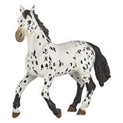 Cheval appaloosa noir Papo - IkaIpaka Royan