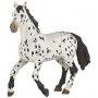 Cheval appaloosa noir Papo - IkaIpaka Royan