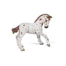Poulain appaloosa brun Papo - IkaIpaka Royan