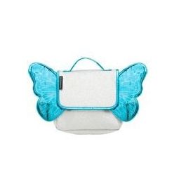 Sac a dos papillon bicolore argent/bleu caramel et compagnie