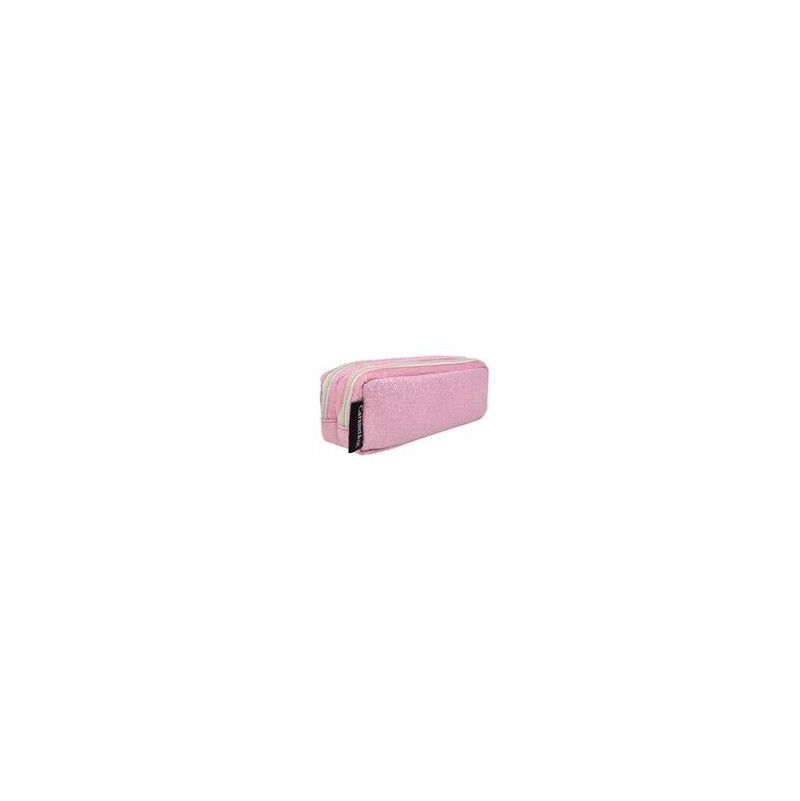 Trousse rose Paillettes caramel et compagnie Ikaipaka jeux &