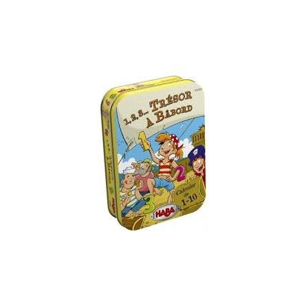1,2,3 Trésord à babord Haba Ikaipaka jeux & jouets Royan