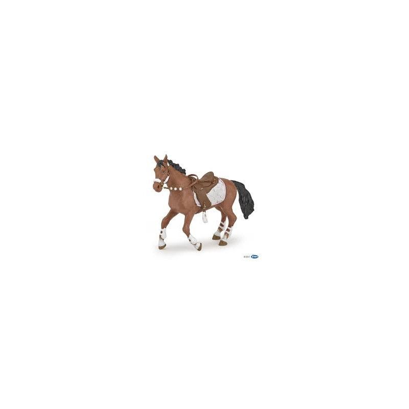 Cheval de la cavaliere fashion hiver - IkaIpaka Royan