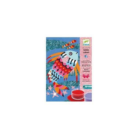 Sables colorés Arc en ciel de poissons - IkaIpaka Royan