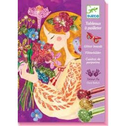 Tableau à pailleter - Le parfum des fleurs - IkaIpaka Royan