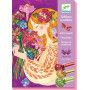 Tableau à pailleter - Le parfum des fleurs - IkaIpaka Royan