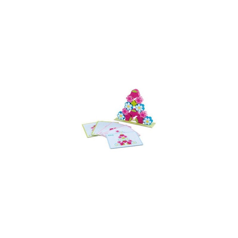 Jeu d'encastrement fleur magique - IkaIpaka Royan