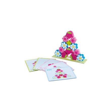Jeu d'encastrement fleur magique - IkaIpaka Royan