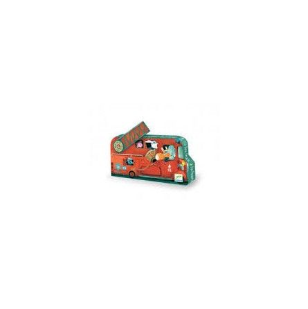 Puzzles silhouette pompier Djeco Ikaipaka jeux & jouets Royan