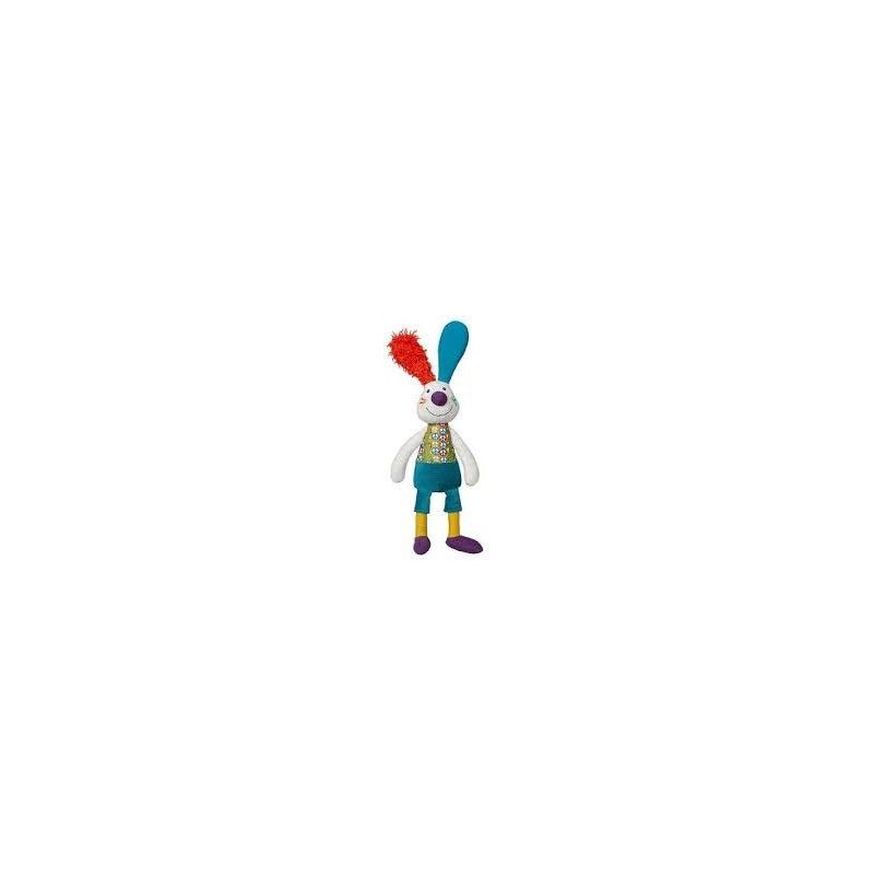 Jef le lapin doudou Ebulobo Ikaipaka jeux & jouets Royan