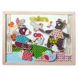 Woodours - Magnets Ebulobo Ikaipaka jeux & jouets Royan
